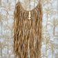 Wanddecoratie raffia